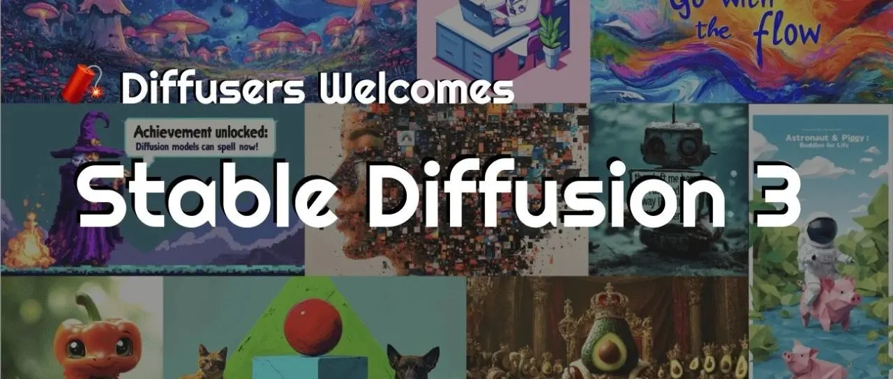 欢迎 Stable Diffusion 3 加入 🧨 Diffusers